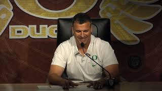 Mario Cristobal talks Stanford and ESPN College GameDay [upl. by Gnilsia]