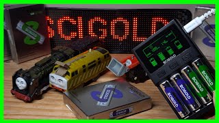 SCIGOLD Rechargeable Batteries and Charger [upl. by Arihay]