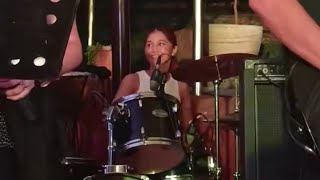 Marielle Montellano rockin the drums ❤️❤️❤️ JMDelaCerna MarielleMontellano JMielle [upl. by Girand]