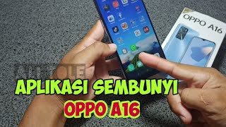 Cara melihat aplikasi tersembunyi Oppo a16 [upl. by Anekahs]