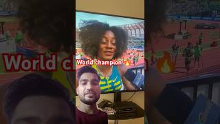 ShaCarri Richardson olympics2024 shorts viralvideo athlete reaction [upl. by Schaper]