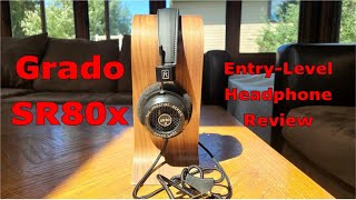 Grado SR80x Headphone Review [upl. by Konrad]