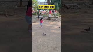 NASYITHA NGASIH MAKAN BURUNG DI ALUNquot MADIUN JATIM [upl. by Sotos680]