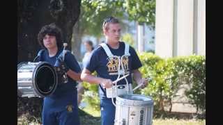 STTammany Parish Fair parade CHS Marching Lions [upl. by Ylyl]