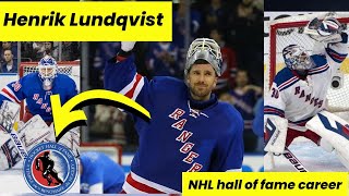 Henrik Lundqvist Epic Hall of Fame Career Highlights in the NHL [upl. by Ahsotal630]