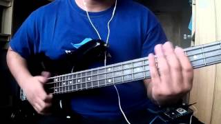 Slap bass solo  Yamaha Motion B [upl. by Atnes975]