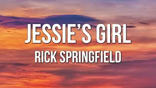 Rick Springfield  Jessies Girl Lyrics [upl. by Kirsti]