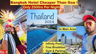 Cheaper Than Goa Hotel In Bangkok at 1200Night Baht amp Siam Mall Tour  Biggest Mall In Thailand [upl. by Brenna]