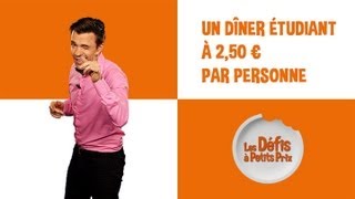 Un menu étudiant à moins 250 € [upl. by Aeneus643]