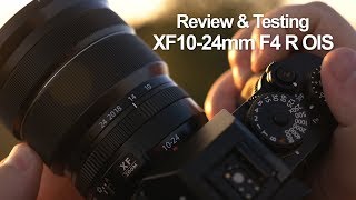 Review amp Testing Fuji XF1024mm f4 R OIS  in 4k [upl. by Nyvets964]