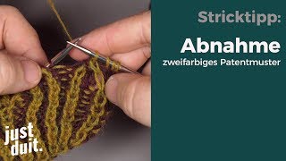 Abnahmetechnik zweifarbiges Patent [upl. by Blinnie607]