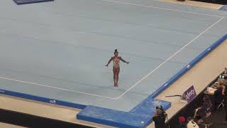 Simone Biles floor exercise 2024 us championships [upl. by Rizan]