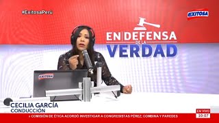 🔴 ¡EN VIVO  EN DEFENSA DE LA VERDAD con CECILIA GARCÍA  090820 [upl. by Afira]