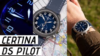 Certina DS Pilot Watch Review  Flying Classic [upl. by Aerdnek]