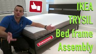 Ikea Trysil bed frame assembly [upl. by Charbonnier]