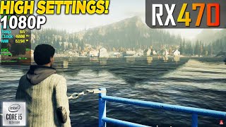 Alan Wake Remastered RX 470  1080p High [upl. by Adnwahsat933]