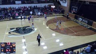 Boonville High School vs Moberly High School Womens Varsity Basketball [upl. by Ayatnwahs3]