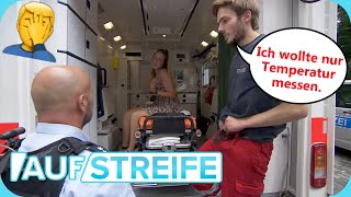 Sx im Rettungswagen 🚨🚑 Diese Sanitäter stecken in großen Schwierigkeiten 😱  Auf Streife  SAT1 [upl. by Rosabelle]