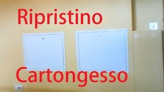 Come fare una parete di cartongesso by Paolo Brada DIY [upl. by Haridan245]