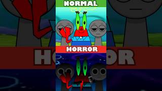 Incredibox Sprunki Everyone Is SpongeBob 🧽 Normal VS Horror Versions [upl. by Petigny]