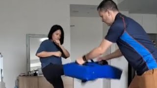 Womens selfdefense training vlog 3 fightingwoman [upl. by Tahmosh112]