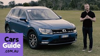 Volkswagen Tiguan 2017 review  first drive video [upl. by Orella]