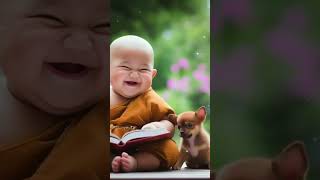 Cute monk cartoon  video  tiktok trendingshorts cute dog [upl. by Aniroz]