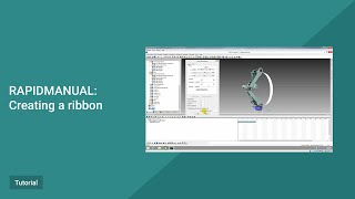 RapidManual Tutorial Creating a ribbon wire bundle [upl. by Edahs]