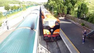 Trains at Westport Co Mayo Ireland 2018 [upl. by Savanna]