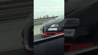 🤯 Koenigsegg Agera R vs Bugatti Veyron Vitrsse W16 1200 HP best streetrace in the world 361 kmh do [upl. by Amalia]