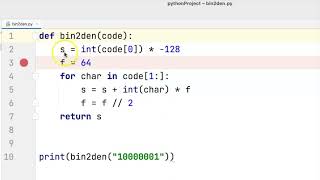 Using PyCharm Debugger Tools and Breakpoints [upl. by Berky]