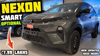 Tata Nexon Smart O 2024 ✅ Nexon Base Model ✅ ₹799 Lakhs [upl. by Verras]