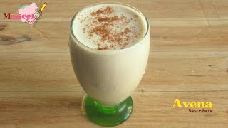 Receta de bebida de Avena Fría y Saludable  Receta Refrescante y Fácil de Preparar [upl. by Oicnoel]