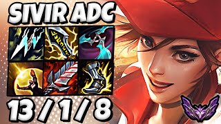 Sivir vs Kaisa ADC  QuadraKill  Korea Master Patch 1413 ✅ [upl. by Masha883]