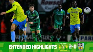 Extended Highlights  Yeovil Town 20 Weymouth [upl. by Suirauqram]