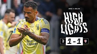 HIGHLIGHTS SERIE A  Juventus 11 Cagliari  Matchday 7 [upl. by Mohandis627]