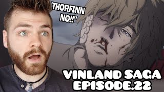 THORFINN BREAKS  VINLAND SAGA  EPISODE 22  New Anime Fan  REACTION [upl. by Norb]