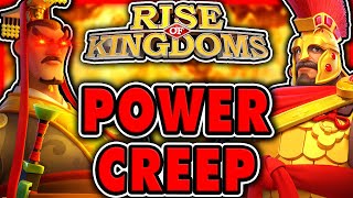 Addressing POWER CREEP in Rise of Kingdoms [upl. by Irdua793]