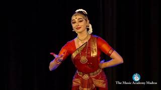 Bharatanatyam by Shreema Upadhyaya  The Music Academy Madras [upl. by Nelda634]