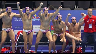 Hungary vs Croatia  Men Euro Waterpolo Champ 2022  Gold Medal Final [upl. by Klockau614]