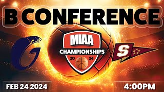 2024 MIAA B Mens Basketball Championships  Gerstell v Severn [upl. by Melak858]