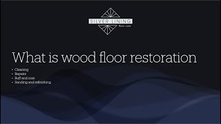 What is wood floor restoration [upl. by Enahpad760]