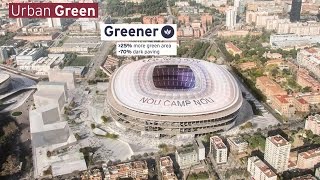 NUEVO CAMP NOU – Sostenibilidad ambiental [upl. by Llahsram]