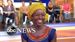 Queen of Katwe Star Lupita Nyongo Interview [upl. by Yong917]