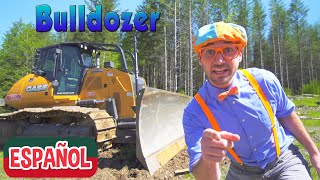 Blippi y la excavadora  Camiones de construcción educativos para niños [upl. by Merissa140]