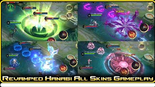 Brand New Hanabi Revamped with All Skins Preview [upl. by Maximilianus]