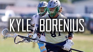 Kyle Borenius Red Bank Regional 24  Defense 2021 Lacrosse Highlights [upl. by Magill449]