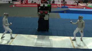 20100212 ms gp Moscow 16 blue DUMITRESCU Rares ROU 15 vs SZILAGYI Aron HUN 11 sd No [upl. by Akemot]