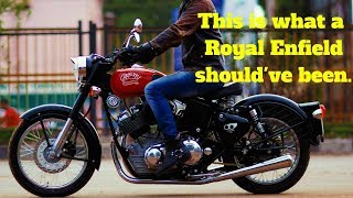 Carberry Enfield Double Barrel 1000  The motorcycle Royal Enfield shouldve built [upl. by Socrates]