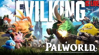 Palworld  Road To 100K Subscribers  evilkinggamer  Palworld 221 1 [upl. by Lanor]